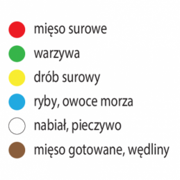 DESKA DO KROJENIA 600X400X20 CZERWONA