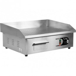 ELEKTRYCZNA PŁYTA GRILLOWA  RYFLOWANA 55CM