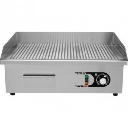 ELEKTRYCZNA PŁYTA GRILLOWA  RYFLOWANA 55CM