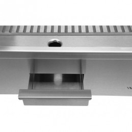 ELEKTRYCZNA PŁYTA GRILLOWA  RYFLOWANA 55CM