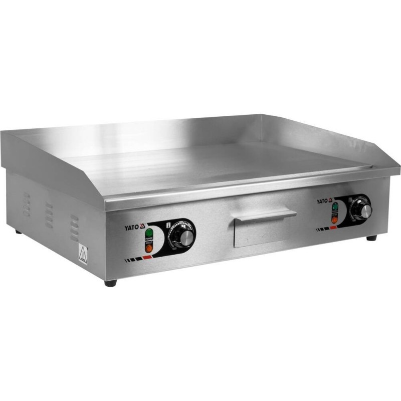 ELEKTRYCZNA PŁYTA GRILLOWA GŁADKA 2X2,2KW 73CM
