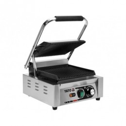 ELEKTRYCZNY GRILL KONTAKTOWY RYFLOWANY 32CM 1,8KW
