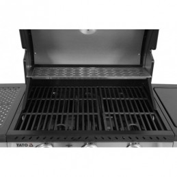 GRILL GAZOWY 3+1 STAL NIERDZEWNA 11,2KW