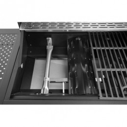 GRILL GAZOWY 3+1 STAL NIERDZEWNA 11,2KW