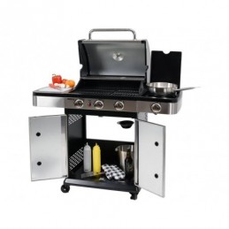GRILL GAZOWY 3+1 STAL NIERDZEWNA 11,2KW