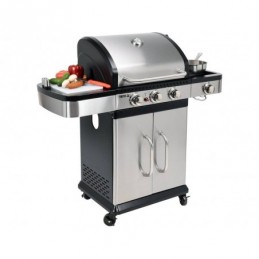 GRILL GAZOWY 3+1 STAL NIERDZEWNA 11,2KW
