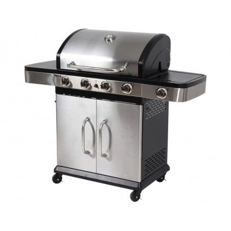 GRILL GAZOWY 4+1 STAL NIERDZEWNA 14,2KW