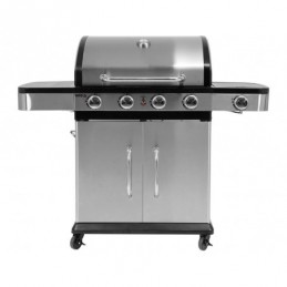 GRILL GAZOWY 4+1 STAL NIERDZEWNA 14,2KW