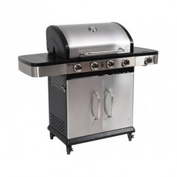 GRILL GAZOWY 4+1 STAL NIERDZEWNA 14,2KW