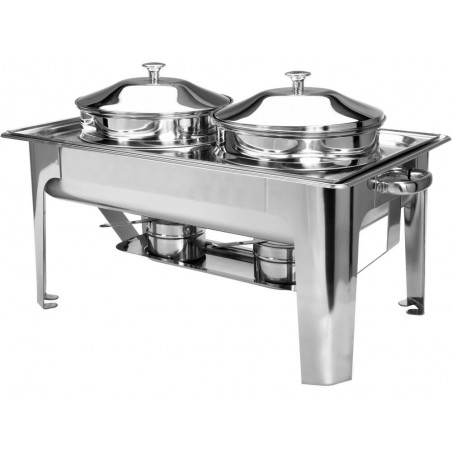PODGRZEWACZ Z DWOMA KOCIOŁKAMI 2X4,5L