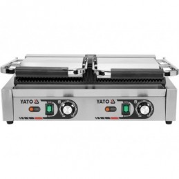 PODWÓJNY GRILL KONTAKTOWY RYFLOWANY 58CM, 3,6KW