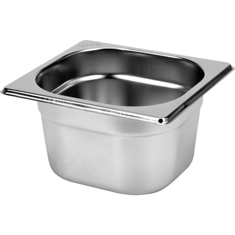 POJEMNIK GASTRONOMICZNY ZE STALI NIERDZEWNEJ GN 1/6 100