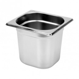 POJEMNIK GASTRONOMICZNY ZE STALI NIERDZEWNEJ GN 1/6 150MM 2,5L