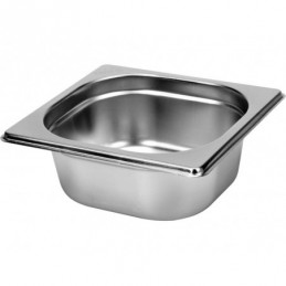 POJEMNIK GASTRONOMICZNY ZE STALI NIERDZEWNEJ GN 1/6 65MM 1L