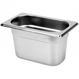 POJEMNIK GASTRONOMICZNY ZE STALI NIERDZEWNEJ GN 1/9 100MM 1L