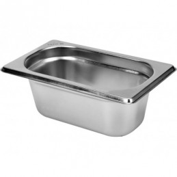 POJEMNIK GASTRONOMICZNY ZE STALI NIERDZEWNEJ GN 1/9 65MM 0,6L