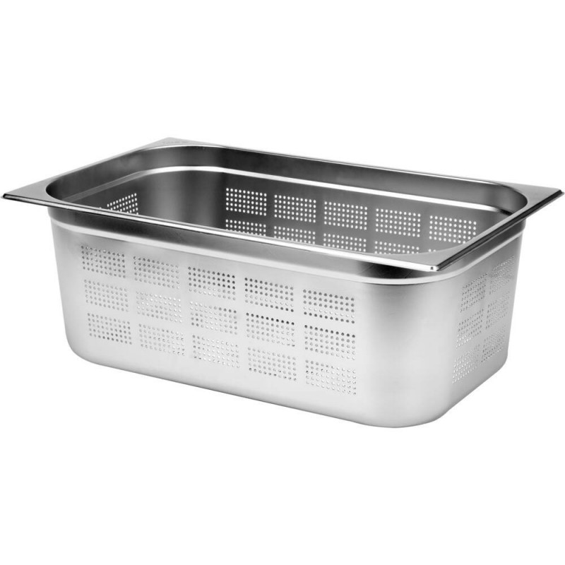 POJEMNIK PERFOROWANY ZE STALI NIERDZEWNEJ GN 1/1 200