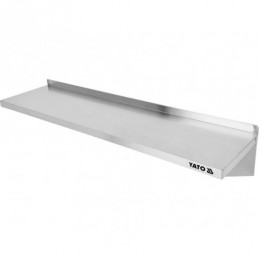 PÓŁKA WISZĄCA Z RANTEM POJEDYNCZA 1200X300X180MM