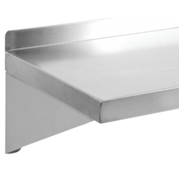 PÓŁKA WISZĄCA Z RANTEM POJEDYNCZA 900X300X180MM