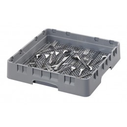Kosz na sztućce CAMBRO CAMRACK® do zmywarek 500×500 mm, szary Wariant podstawowy