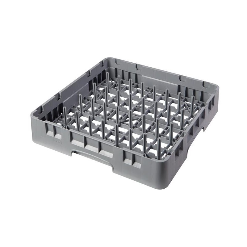 Kosz na talerze CAMBRO CAMRACK® do zmywarek 500×500 mm, szary Wariant podstawowy