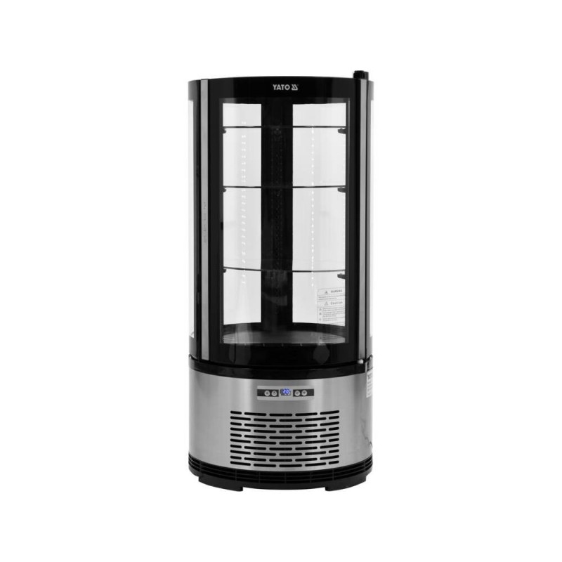WITRYNA CHŁODNICZA 100L 48X48X103 CZARNA