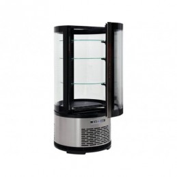 WITRYNA CHŁODNICZA 100L 48X48X103 CZARNA