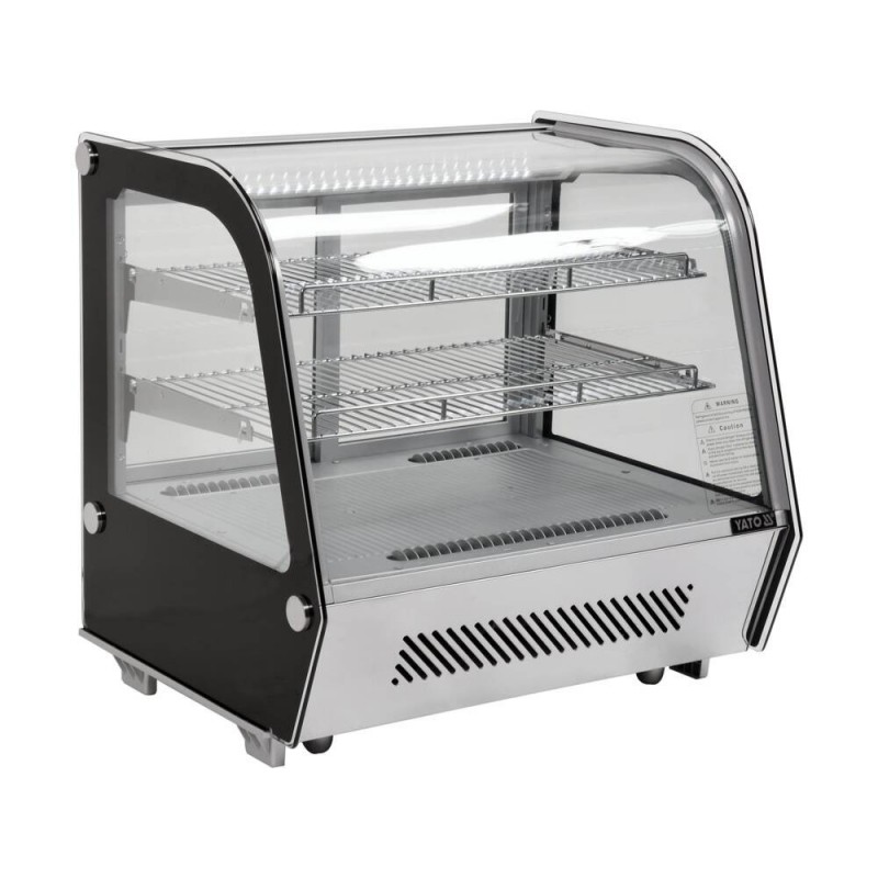 WITRYNA CHŁODNICZA 120L 68X56X66 SREBRNA