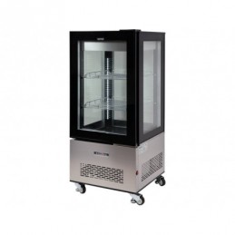WITRYNA CHŁODNICZA 270L 65X65X150 CZARNA