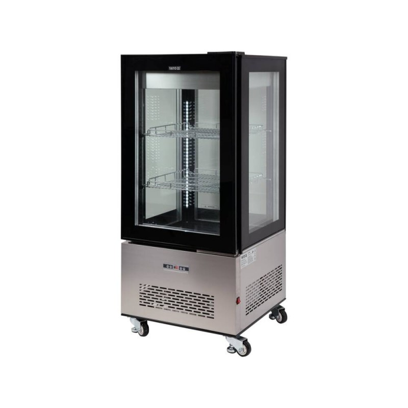 WITRYNA CHŁODNICZA 270L 65X65X150 CZARNA