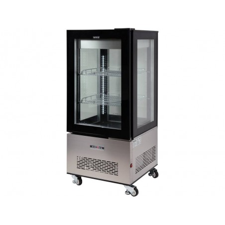 WITRYNA CHŁODNICZA 270L 65X65X150 CZARNA
