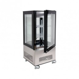 WITRYNA CHŁODNICZA 270L 65X65X150 CZARNA