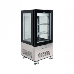 WITRYNA CHŁODNICZA 270L 65X65X150 CZARNA