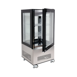 WITRYNA CHŁODNICZA 270L 65X65X150 CZARNA