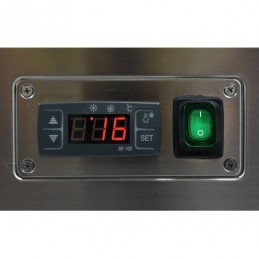 WITRYNA CHŁODNICZA 300L 65X80X144 CZARNA