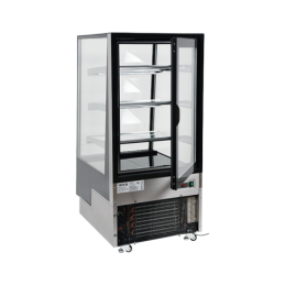 WITRYNA CHŁODNICZA 300L 65X80X144 CZARNA