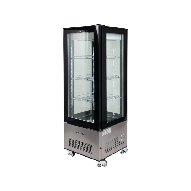 WITRYNA CHŁODNICZA 400L 65X65X190 CZARNA