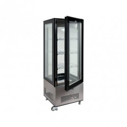 WITRYNA CHŁODNICZA 400L 65X65X190 CZARNA