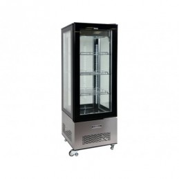 WITRYNA CHŁODNICZA 400L 65X65X190 CZARNA