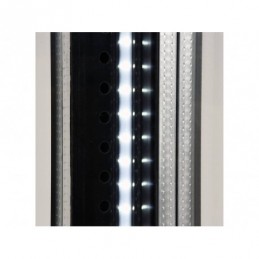 WITRYNA CHŁODNICZA 400L 65X65X190 CZARNA