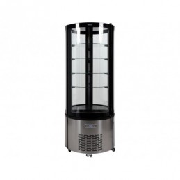 WITRYNA CHŁODNICZA 400L 68X68X175 CZARNA