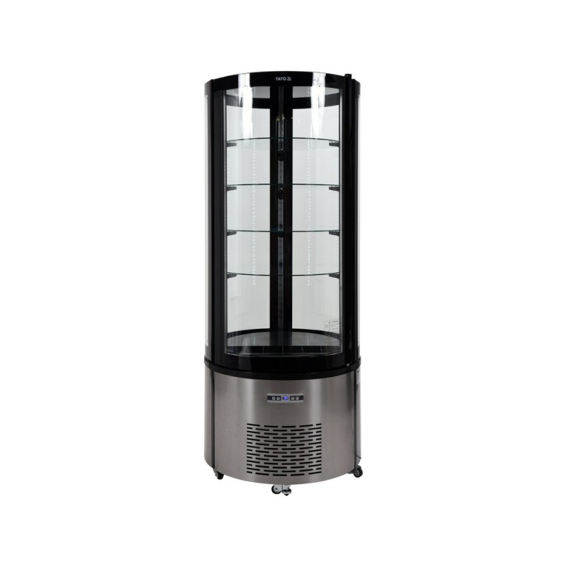 WITRYNA CHŁODNICZA 400L 68X68X175 CZARNA