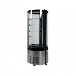 WITRYNA CHŁODNICZA 400L 68X68X175 CZARNA