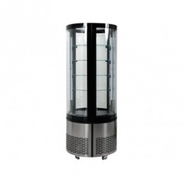 WITRYNA CHŁODNICZA 400L 68X68X175 CZARNA