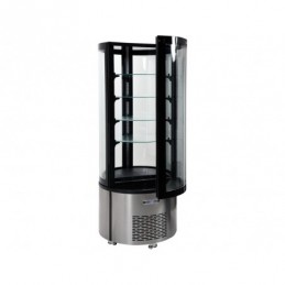 WITRYNA CHŁODNICZA 400L 68X68X175 CZARNA