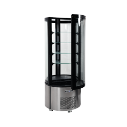 WITRYNA CHŁODNICZA 400L 68X68X175 CZARNA
