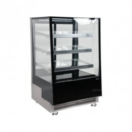 WITRYNA CHŁODNICZA 400L 90X80X144 CZARNA
