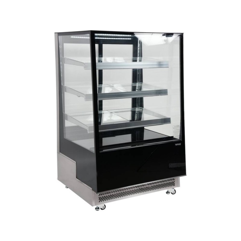 WITRYNA CHŁODNICZA 400L 90X80X144 CZARNA