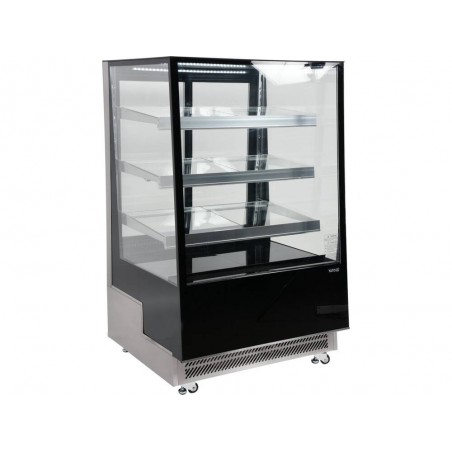WITRYNA CHŁODNICZA 400L 90X80X144 CZARNA