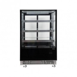 WITRYNA CHŁODNICZA 400L 90X80X144 CZARNA